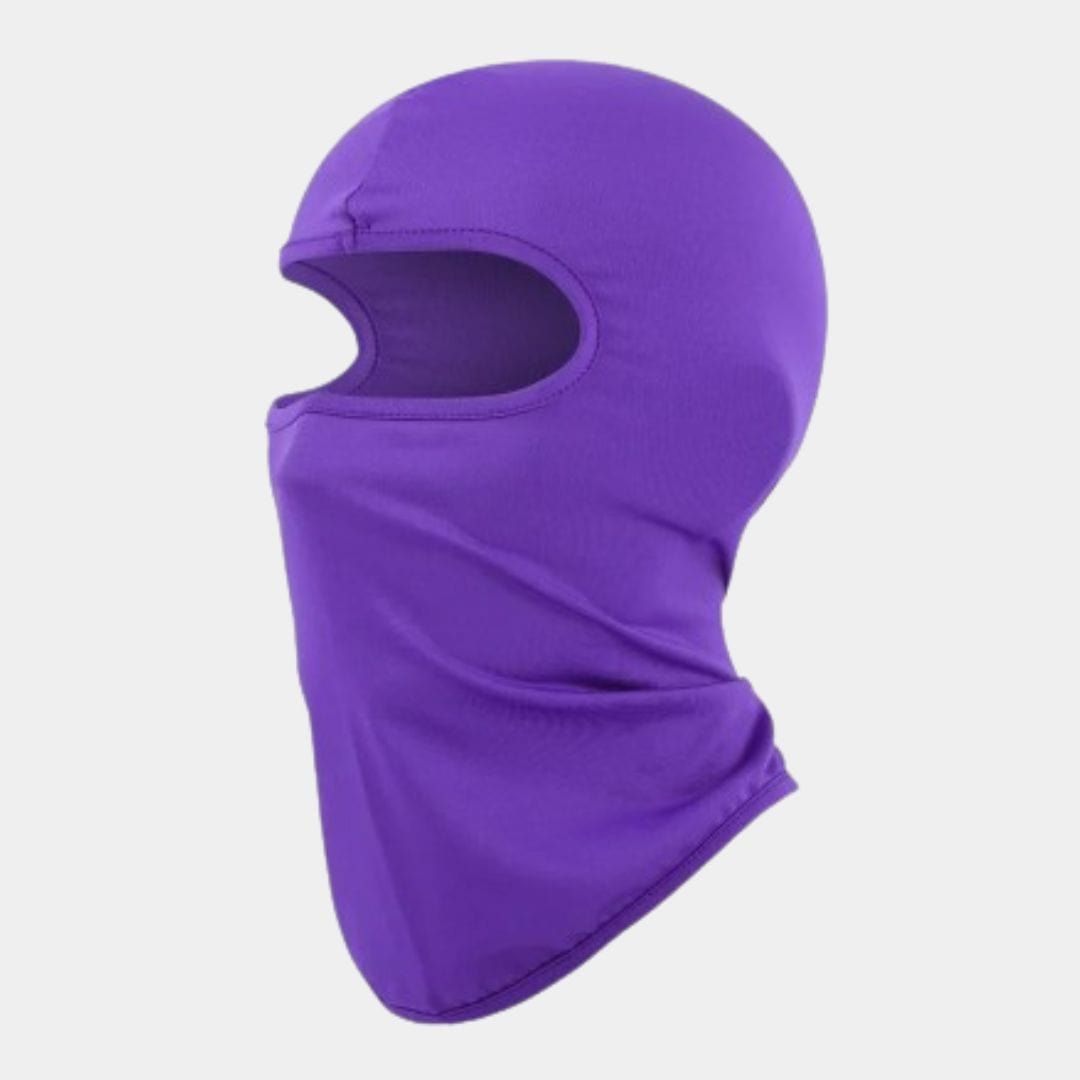 Cagoule Sous Casque Vélo Enfant Violette